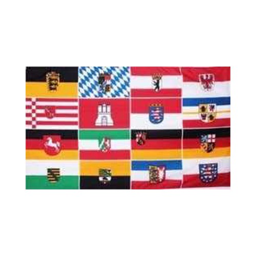 Alle 16 Bundesländer Fahne (BL17)