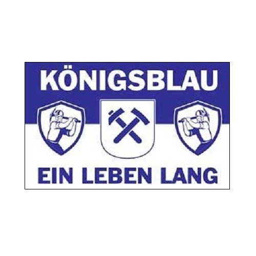 Gelsenkirchen - Königsblau Fahne (F66)