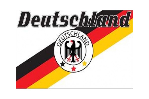 Deutschland Fahne (D8) 90 x 150cm