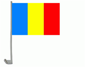 Autofahne Autoflagge Rumänien 30x45 cm 
