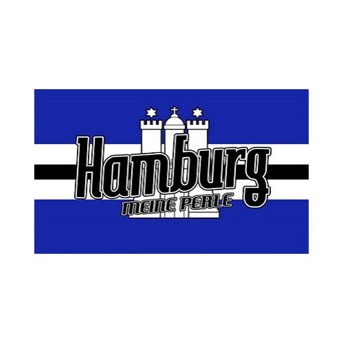 Hamburg - Meine Perle Fahne (F27)