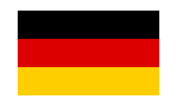 Deutschland Fahne XXL - 150 x 250cm