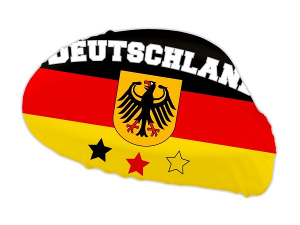 Autospiegelflagge Deutschland / Schrift