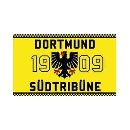 Dortmund - Südtribüne 1909 Fahne (F6)