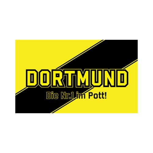 Dortmund - Die Nr.1 aus dem Pott Fahne - Querbalken (F59)